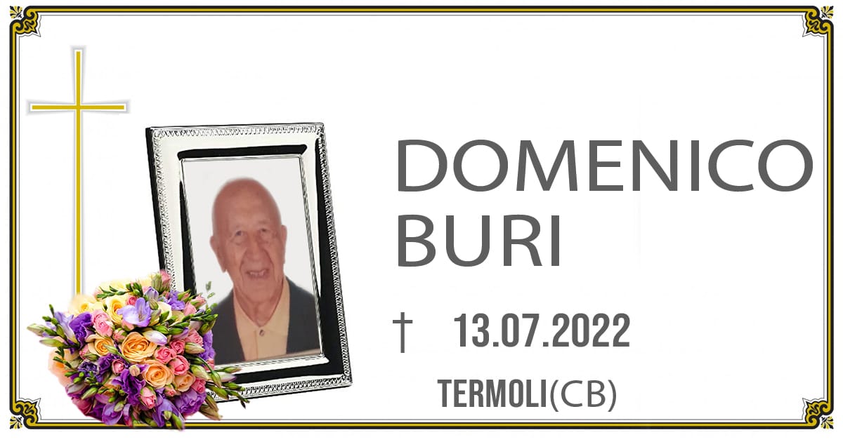 DOMENICO BURI 14/07/2022    